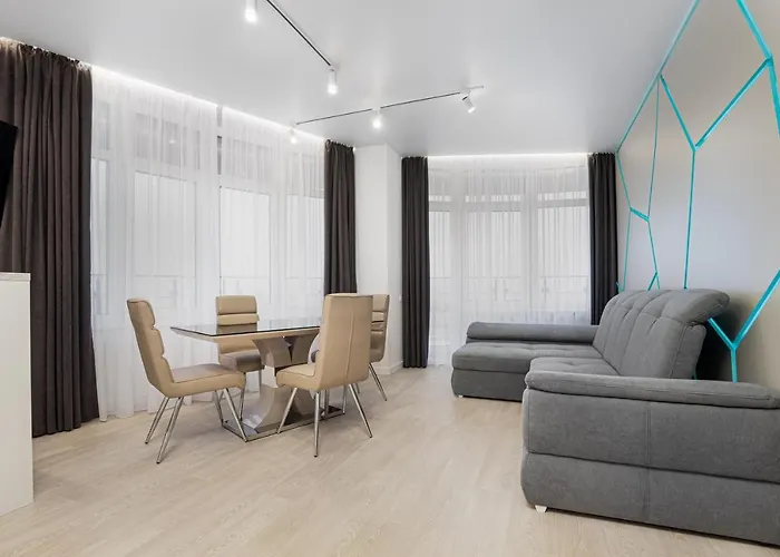 Apartment 45 Pearl 2-bedrooms With Terrace Odessa